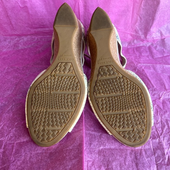Cole Haan Grand 360 Snakeskin Wedges 5 1/2 - Picture 8 of 10